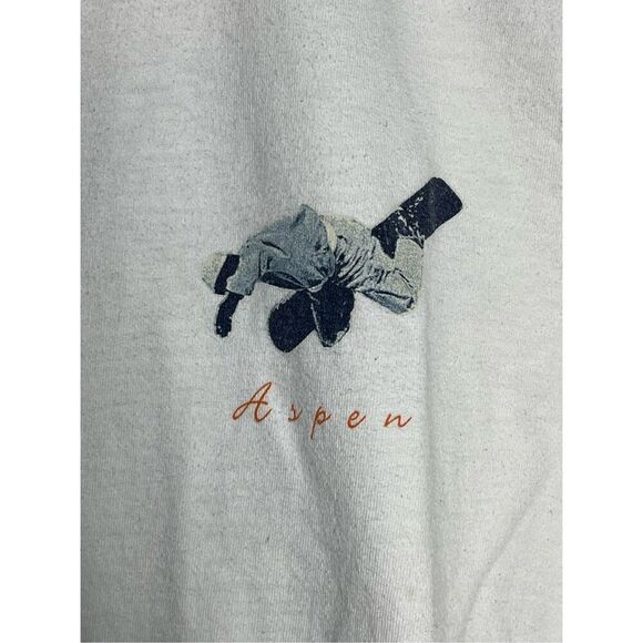 Vintage Y2K Huge Enjoy Every Minute Snowboarding L/S Tee - Picture 5 of 7